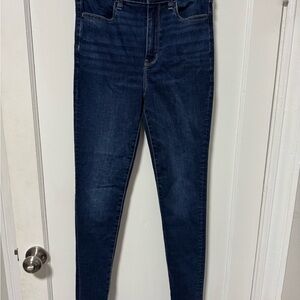 American Eagle Outfitters Dark Blue Skinny Jeans